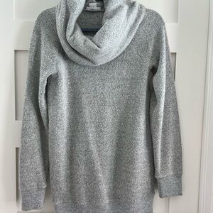 Ingrid & Isabel Maternity Gray Cowl Neck Sweater